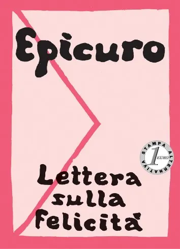 Lettera sulla felicità di Epicuro. Copertina dell