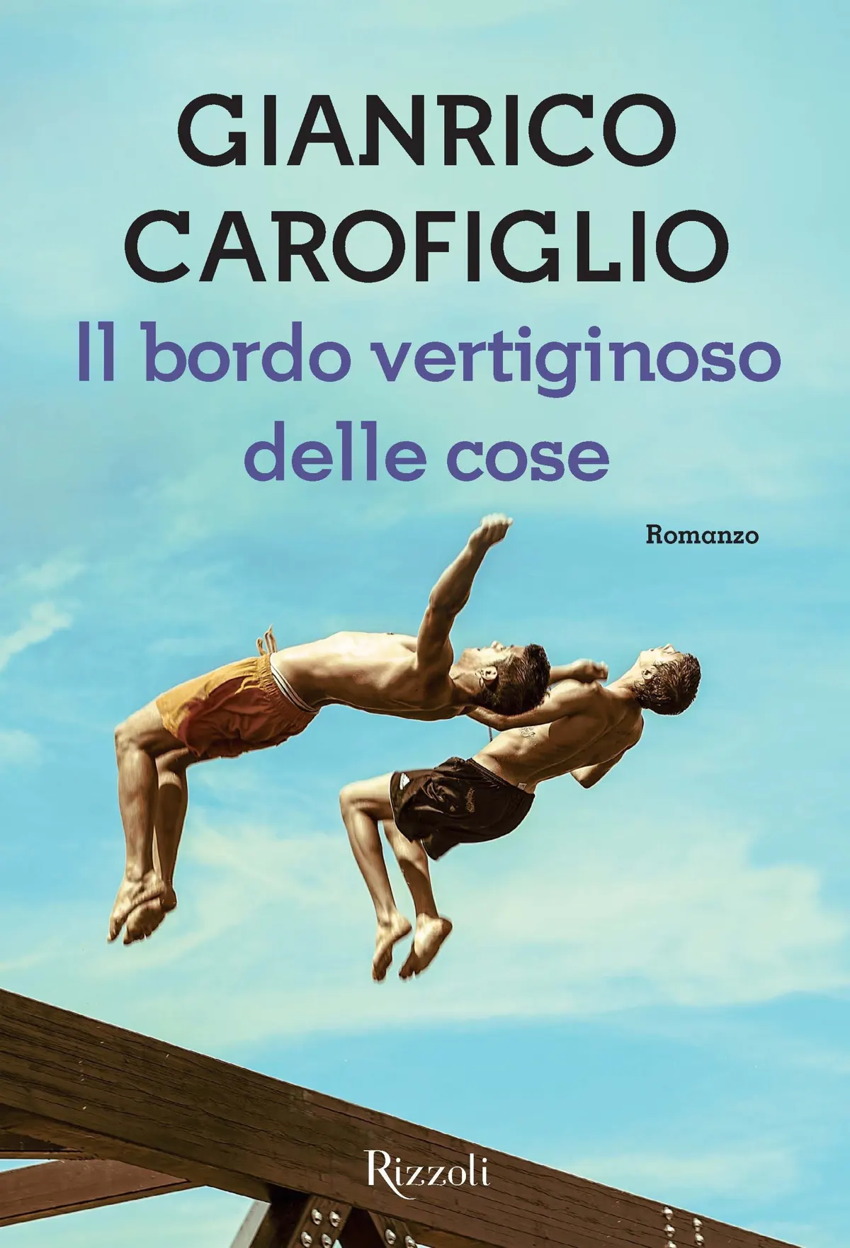 "Il bordo vertiginoso delle cose" di Gianrico Carofiglio - cover 