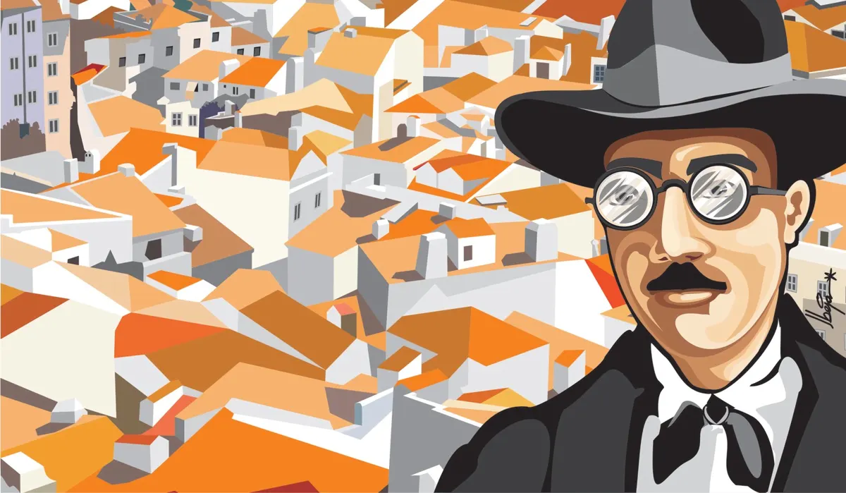 fernando pessoa, telhados de lisboa