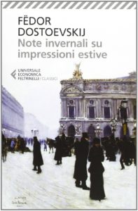 Note invernali su impressioni estive libro Dostoevskij