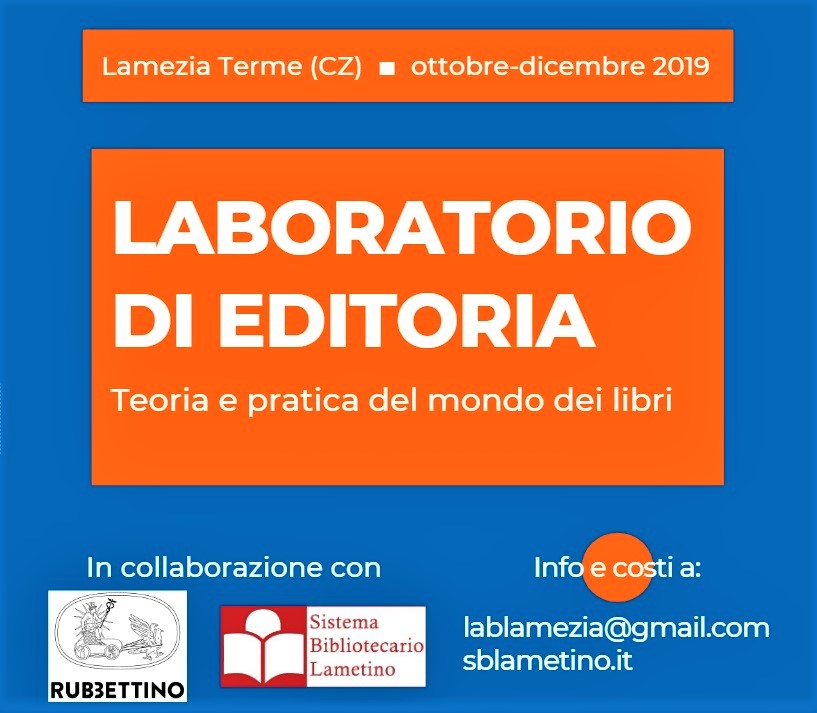 In Calabria un nuovo Laboratorio di editoria